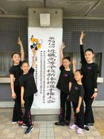 近畿高等学校新体操選手権大会観戦