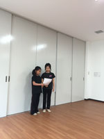 女優RUMIさん来校